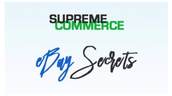 Supreme Training - Secrets To successful Ebay Dropshipping