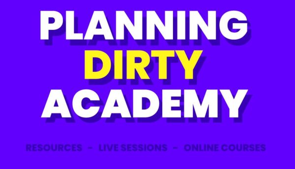 Julian Cole – Planning Dirty Academy