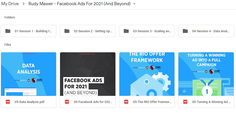Rudy Mawer – Facebook Ads For 2021