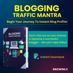 Blogging Traffic Mantra E-Book