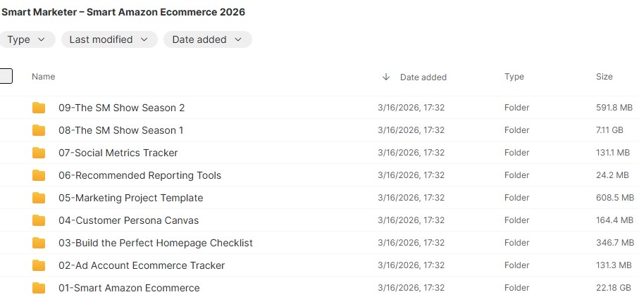 Smart Marketer - Smart Amazon Ecommerce 2026